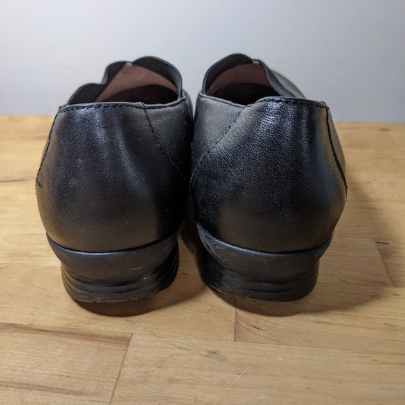 Dansko Ann Black Leather Slip On, Sz 38 - Picture 2 of 7
